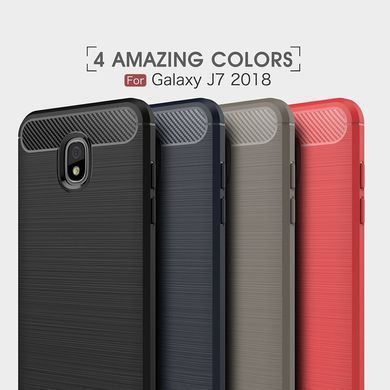 Защитный чехол Slim TPU для Samsung Galaxy J7 2018 Черный