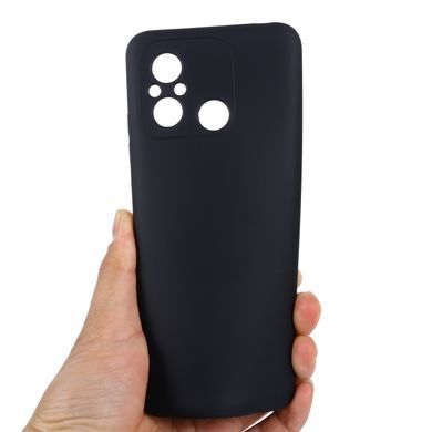 Защитный чехол Liquid Case Full Camera для Xiaomi Redmi 12C / Poco C55 Черный