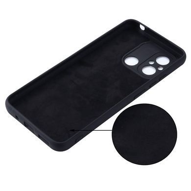 Защитный чехол Liquid Case Full Camera для Xiaomi Redmi 12C / Poco C55 Черный