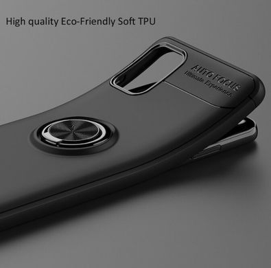 Защитный чехол Color Ring для Oppo A52 / A72 / A92 Черный