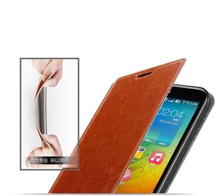 Чехол-книжка MOFI для Lenovo P90 / K80 Коричневый