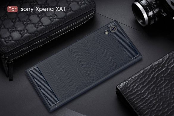 Защитный чехол iPaky Slim TPU для Sony Xperia XA1 Синий