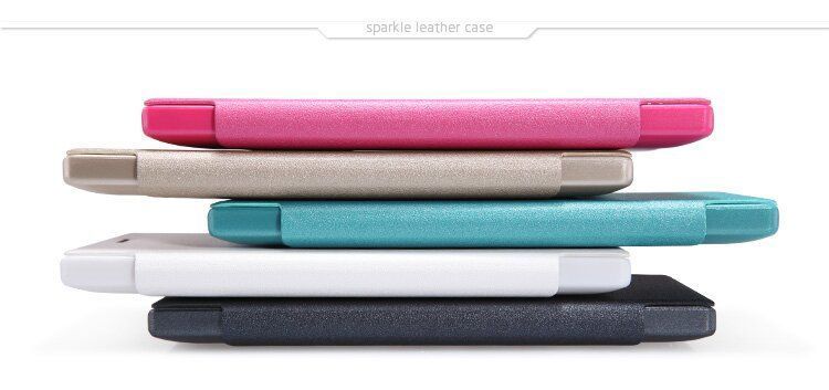 Чехол-книжка Nillkin Sparkle для Nokia Lumia 830 Розовый