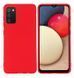 Защитный чехол Liquid Case Full Cover для Samsung A025 Galaxy A02s Красный
