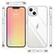 TPU чохол Strong Clear 0,5mm для iPhone 13 mini (5.4") Прозорий