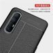 Защитный чехол Leather для Oppo Reno 3 Pro Черный