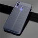 Защитный чехол Leather для Xiaomi Redmi 7 Синий