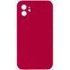 Защитный чехол Liquid Case Full Camera для iPhone 12 mini (5.4") Малиновый