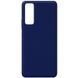 Захисний чохол Liquid Case Full Cover для Huawei P Smart 2021 Dark Blue