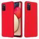 Защитный чехол Liquid Case Full Cover для Samsung A025 Galaxy A02s Красный