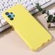 Захисний чохол Liquid Case Full Cover для Samsung A325F Galaxy A32 4G Жовтий