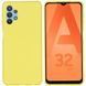 Захисний чохол Liquid Case Full Cover для Samsung A325F Galaxy A32 4G Жовтий
