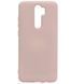 Защитный чехол Liquid Case Full Cover для Xiaomi Redmi 9 Бежевый