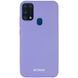 Защитный чехол Liquid Full Magnet для Samsung M315F Galaxy M31 Фиолетовый