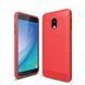 Защитный чехол Slim TPU для Samsung J530 Galaxy J5 2017 Красный