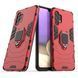 Защитный чехол Strong Guard Ring для Samsung A325F Galaxy A32 4G Красный