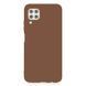 Защитный чехол TPU Matte для Samsung A125F Galaxy A12 / A127F Galaxy A12 Nacho / Galaxy A12s / Galaxy M12 Коричневый