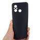 Защитный чехол Liquid Case Full Camera для Xiaomi Redmi 12C / Poco C55 Черный