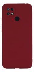 Захисний чохол Liquid Case Full Camera для Xiaomi Redmi 10C Бордовий