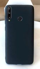 Защитный чехол Liquid Case Full Cover для Huawei P40 Lite E / Y7p Черный