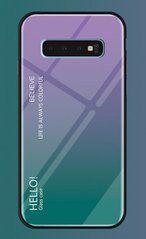 Защитный чехол Hello для Samsung G973F Galaxy S10 Фиолетовый