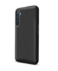 Захисний чохол Carbon TPU для Realme 6 Pro Чорний