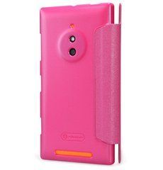 Чехол-книжка Nillkin Sparkle для Nokia Lumia 830 Розовый
