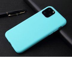 Защитный чехол TPU Matte для iPhone 11 Pro Голубой
