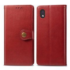 Чехол-книжка Polera Book для Samsung A013F Galaxy A01 Core / M013F Galaxy M01 Core Красный