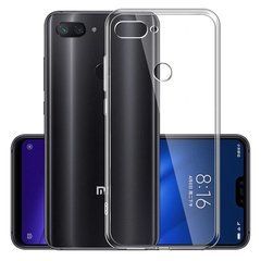 TPU чехол Strong Clear 0,5mm для Xiaomi Mi8 Lite Прозрачный