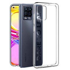 TPU чохол Strong Clear 0,5mm для Realme 8 / 8 Pro Прозорий
