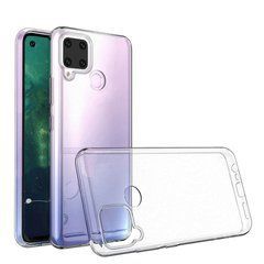 TPU чохол Strong Clear 0,5mm для Realme C15 / C12 Прозорий