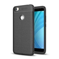 Захисний чохол Leather для Xiaomi Redmi Note 5A / Note 5A Prime Чорний