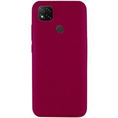 Захисний чохол Liquid Case Full Cover для Xiaomi Redmi 9C / Redmi 10A Малиновий