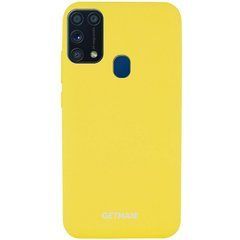 Защитный чехол Liquid Full Magnet для Samsung M315F Galaxy M31 Желтый