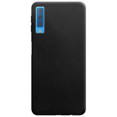 Защитный чехол TPU Softon для Samsung A750 Galaxy A7 2018 Черный
