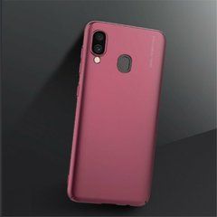 Защитный чехол X-level Knight для Samsung A205F Galaxy A20 / A305F Galaxy A30 2019 Бордовый