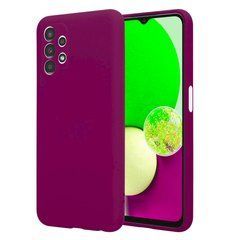 Захисний чохол Liquid Case Full Camera для Samsung Galaxy A13 4G Малиновий