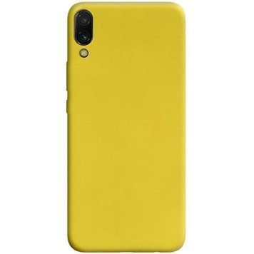 Захисний чохол TPU Softon для Huawei Y6 Pro 2019 (без вырез под сканер) / Huawei Y6 2019 / Huawei Honor 8A Жовтий