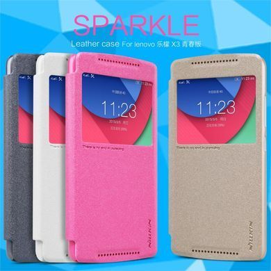 Чехол-книжка Nillkin Sparkle для Lenovo A7010 X3 Lite Черный