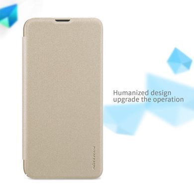 Чехол-книжка Nillkin Sparkle для Samsung A105F Galaxy A10 Золотистый