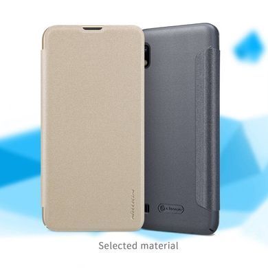 Чехол-книжка Nillkin Sparkle для Samsung A105F Galaxy A10 Золотистый