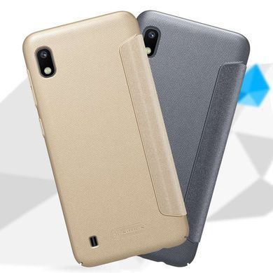 Чехол-книжка Nillkin Sparkle для Samsung A105F Galaxy A10 Золотистый