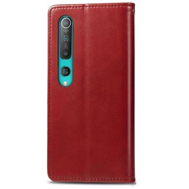 Чехол-книжка Polera Book для Xiaomi Mi 10 / Mi 10 Pro Красный