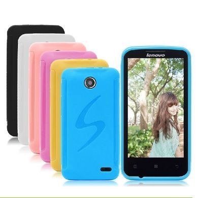 Чехол TPU S-line для Lenovo A820 Розовый