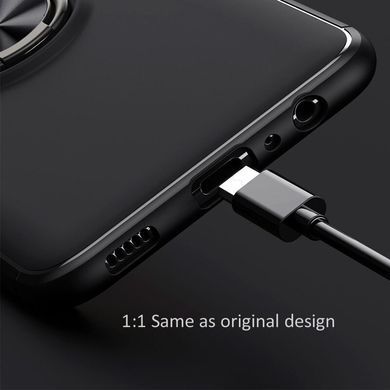Захисний чохол Color Ring для Samsung A025 Galaxy A02s Чорний