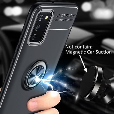Захисний чохол Color Ring для Samsung A025 Galaxy A02s Чорний