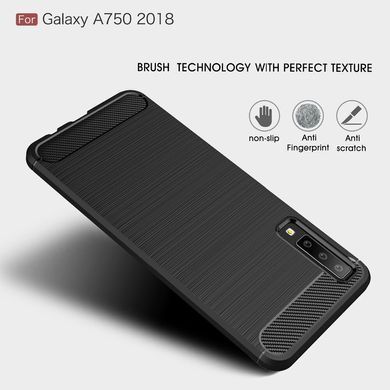 Защитный чехол iPaky Slim TPU для Samsung A750 Galaxy A7 2018 Черный