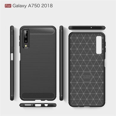 Защитный чехол iPaky Slim TPU для Samsung A750 Galaxy A7 2018 Черный