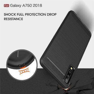 Защитный чехол iPaky Slim TPU для Samsung A750 Galaxy A7 2018 Черный